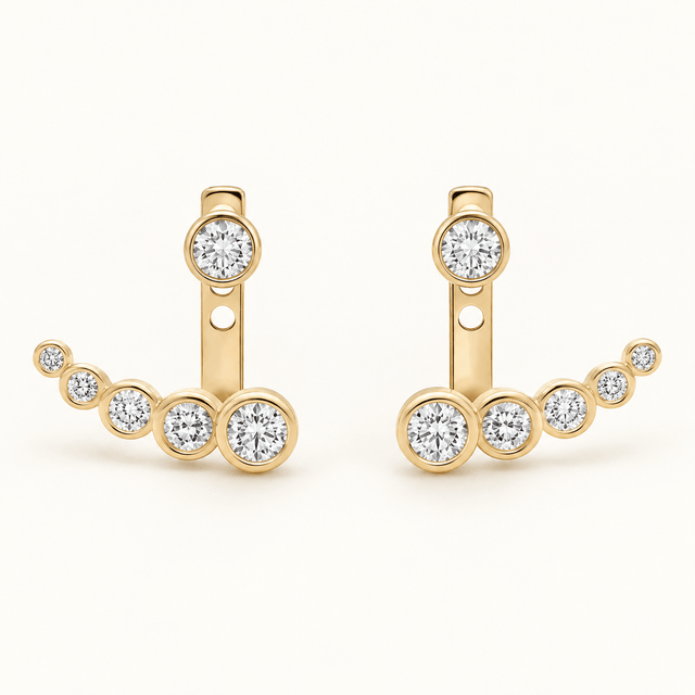 Boucles Halo Courbe - Nilaya Jade