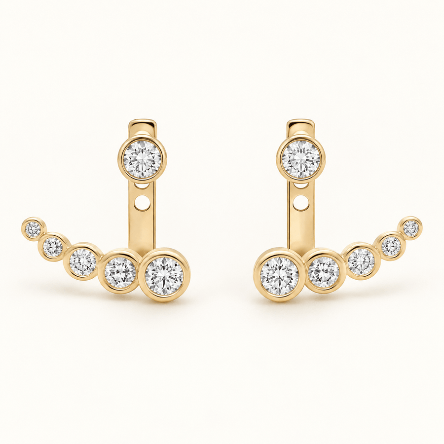 Boucles Halo Courbe - Nilaya Jade