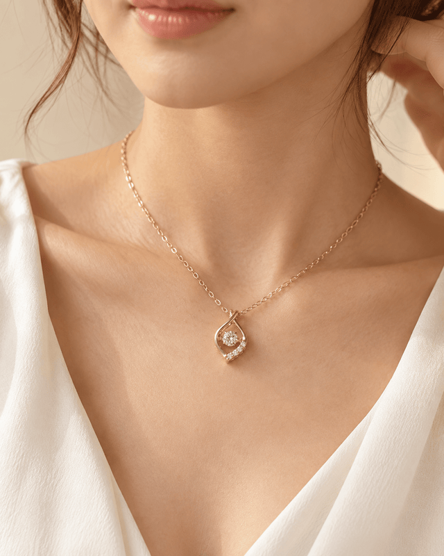 Collier Goutte Lumière - Nilaya Jade